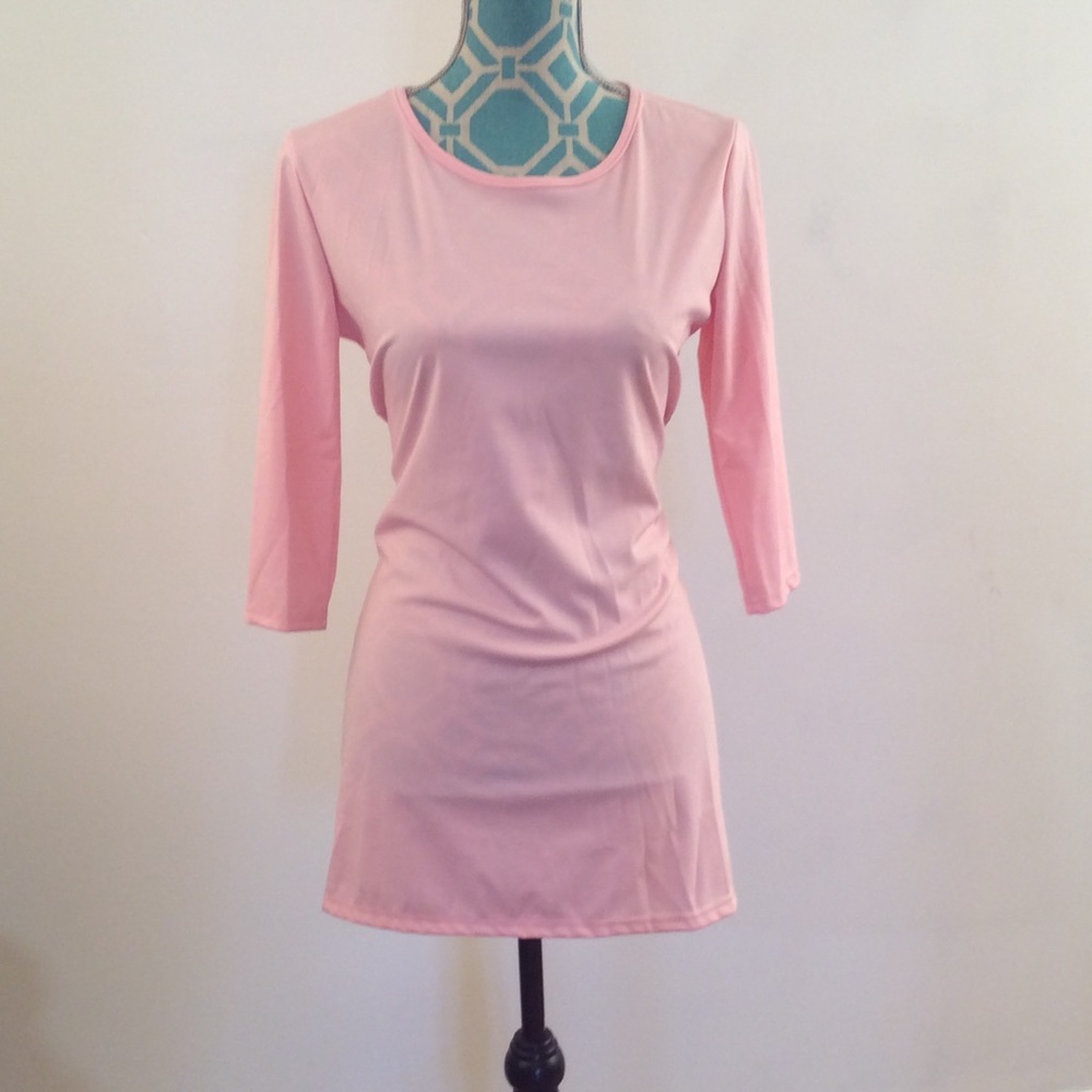 Ethan & Amy | powder pink | 3/4 sleeve
